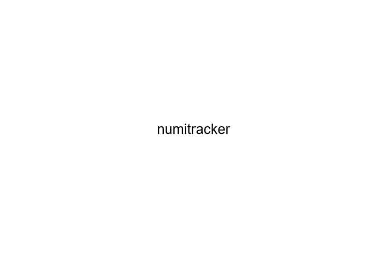 numitracker 1