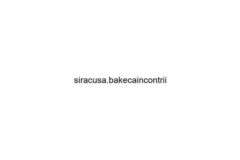 siracusa bakecaincontrii