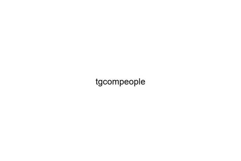 tgcompeople