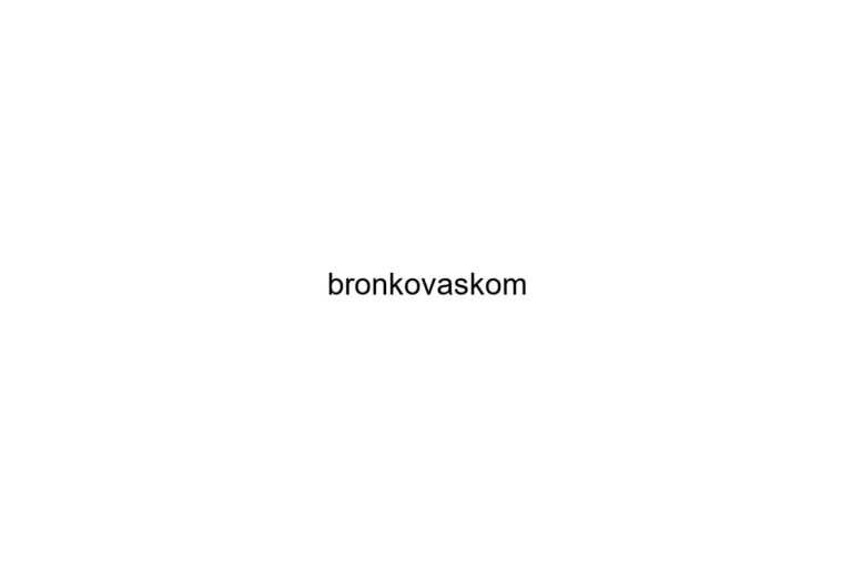 bronkovaskom 1