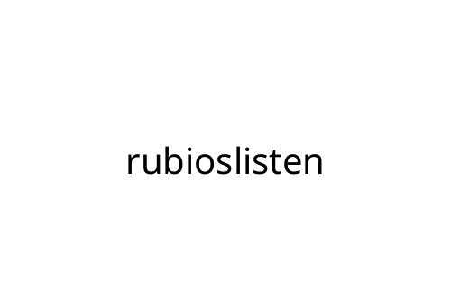 rubioslisten