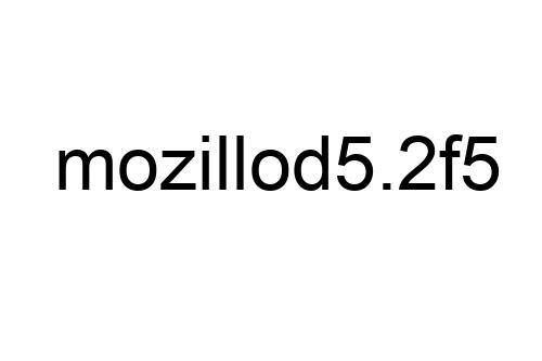 mozillod5.2f5