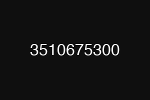 3510675300