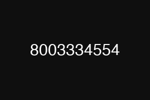 8003334554