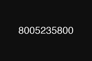 8005235800