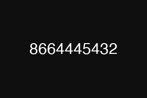8664445432