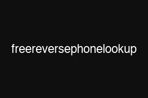 freereversephonelookup